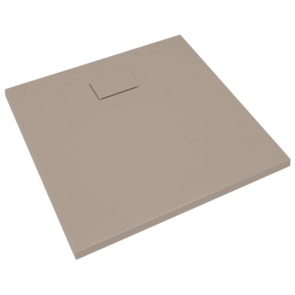Piatto Doccia in SMC Marrone 90x80 cm CFW6357363
