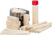 Gioco di lancio esterno per famiglia e amici - Set completo con pezzo reale e bastoni - Gioco educativo e sportivo per tutti - Ideale per feste, barbecue e ricreazione all'aperto