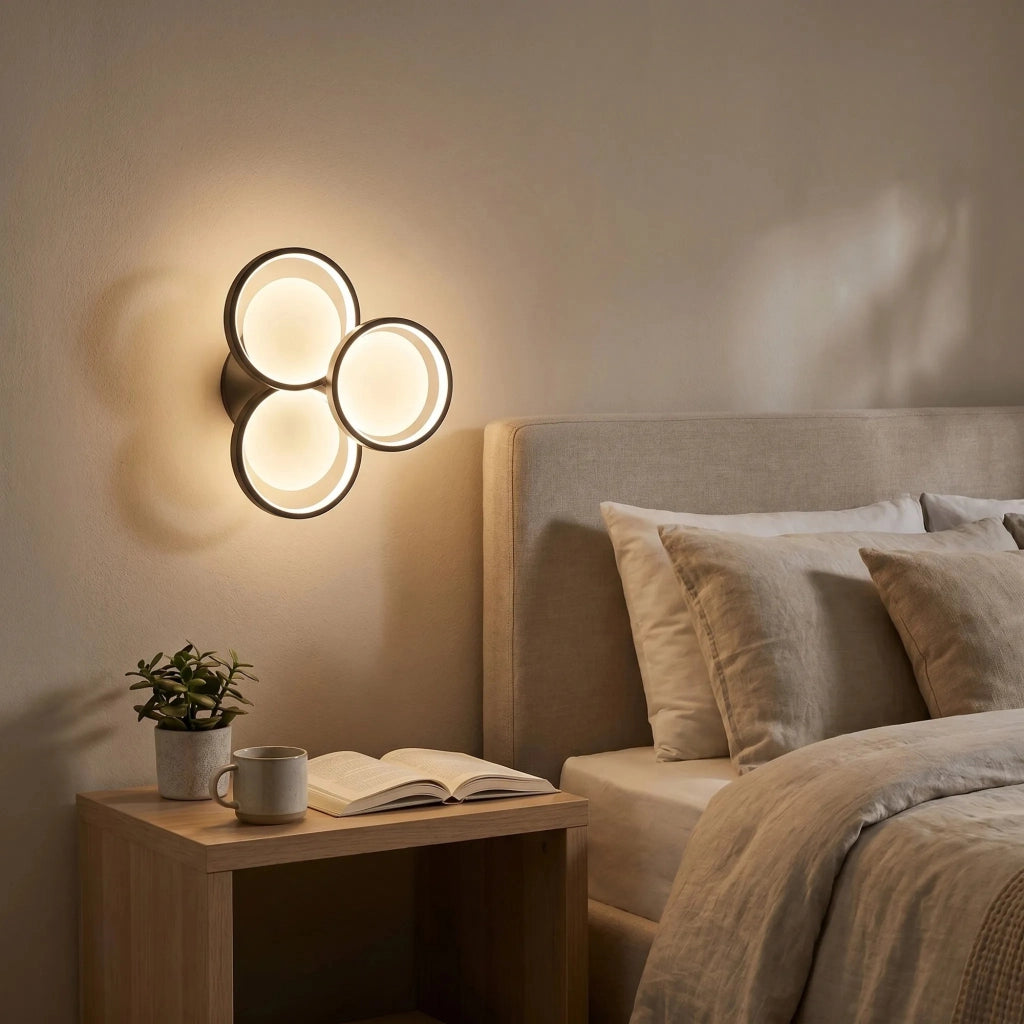 Lampada Da Parete Applique Led App1919-w Black