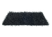 Tappeto Da Cucina E Da Salotto Modello Shaggy - 160x230cm - Nero