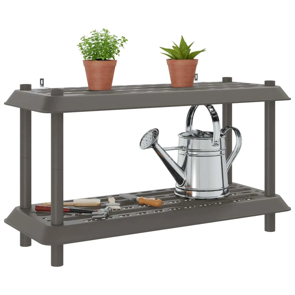Unità di scaffalatura 2 livelli 100 x 40 x 55,5 cm PP 8011743