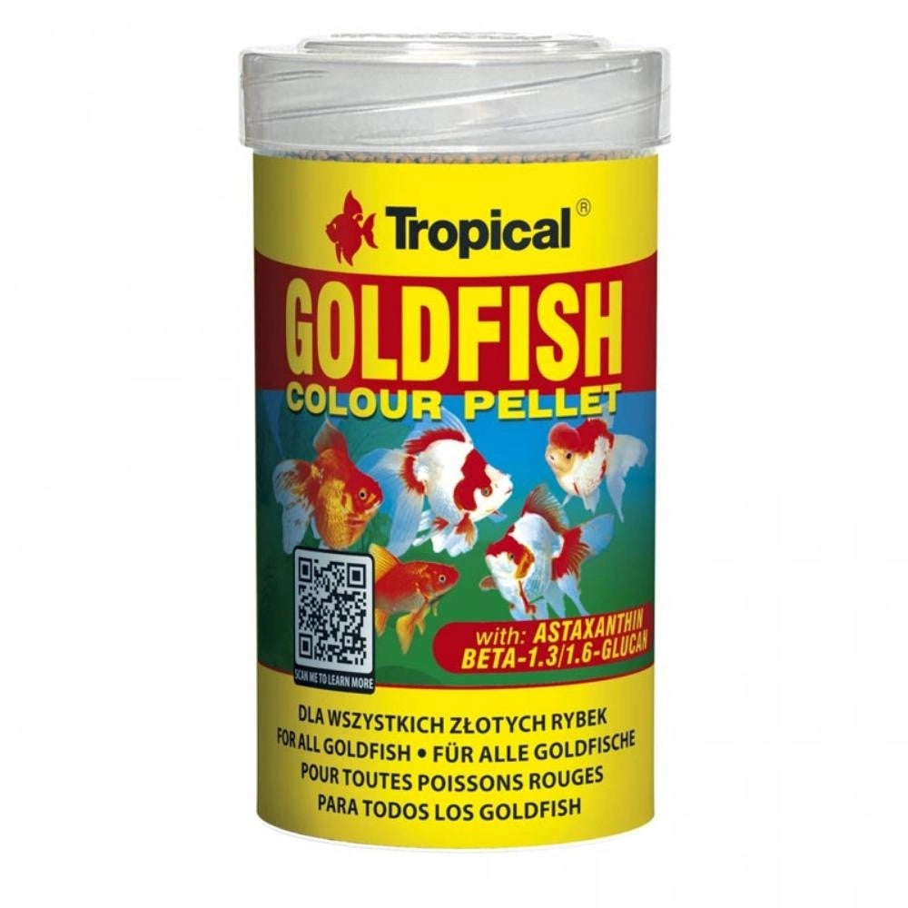 Tropical Goldfish Colour Pellet Formato: 100 ml