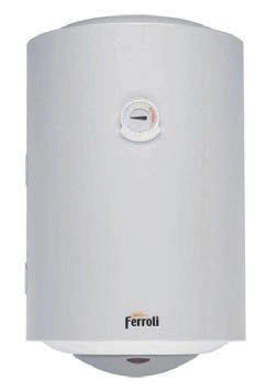 SCALDABAGNO TERMO TITANO 80 LT 5 ANNI VERTICALE SX