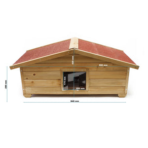 Cuccia per gatto grande resistente alle intemperie Casetta per gatti da esterno