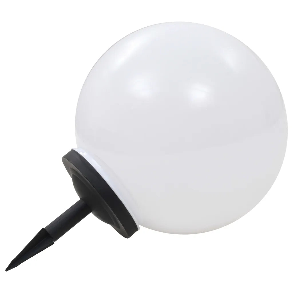 Lampade Solari da Esterno 2 pz LED Sferiche 40 cm RGB 277128
