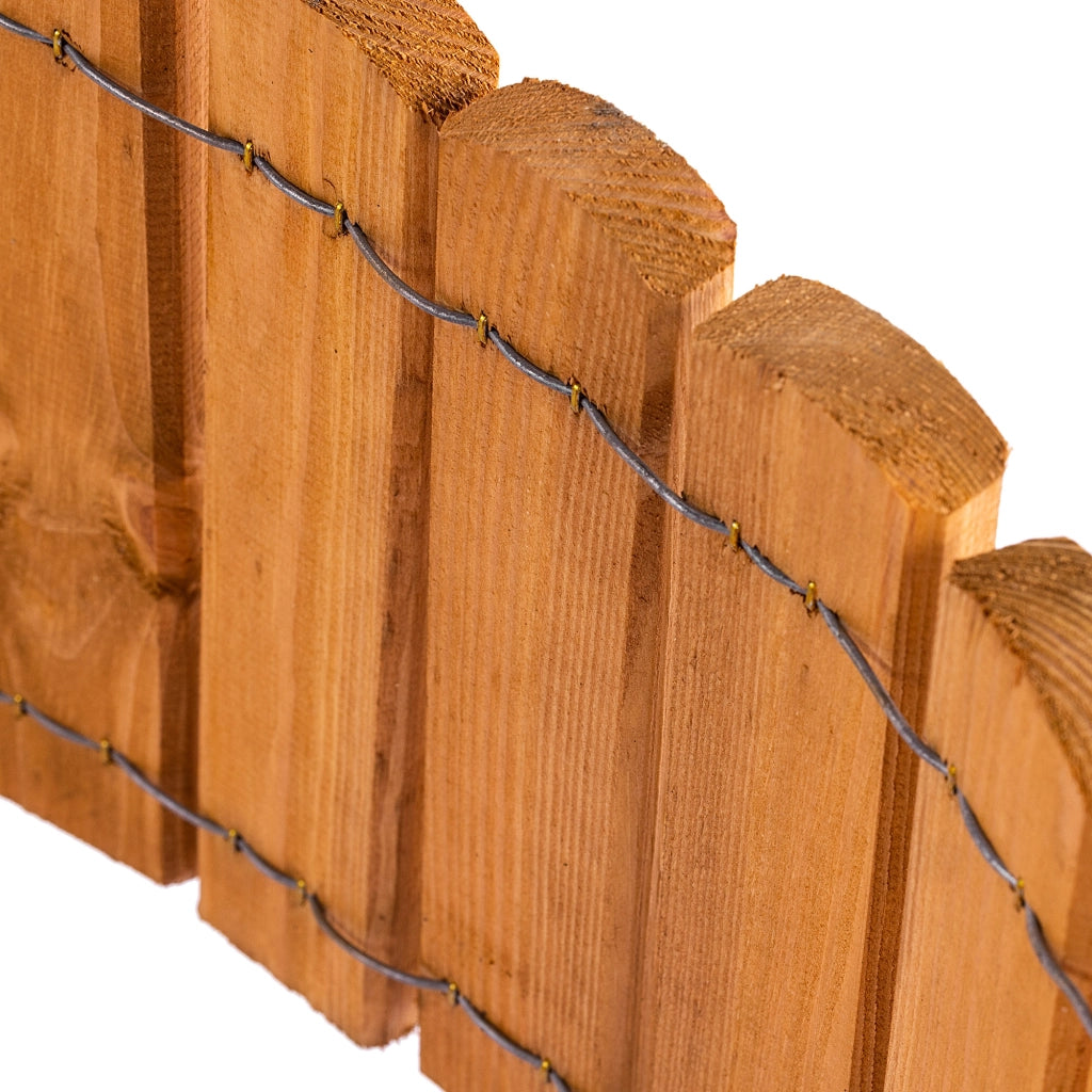 KADAX Płotek rabatowy drew L200 h20 dąb K17398