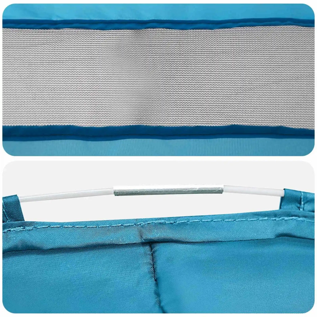Tenda per toilet pop-up con corda sospesa Blu 97 x 126 cm 42017437