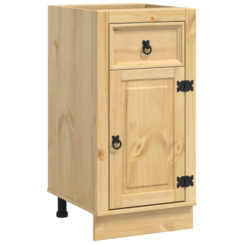 Armadietto SKI Marrone Miele 40 x 46 x 81,5 cm Pino massello