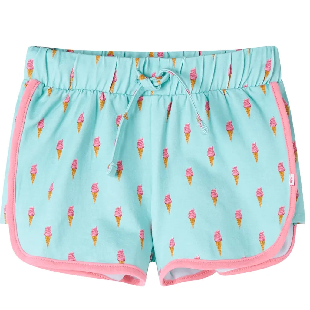 Pantaloncini per Bambini con Coulisse Menta Chiaro 116cod mxl 133264