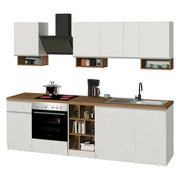 Cucinino Attimis, Cucina un Cassetto Made in Italy, Bianco Lucido