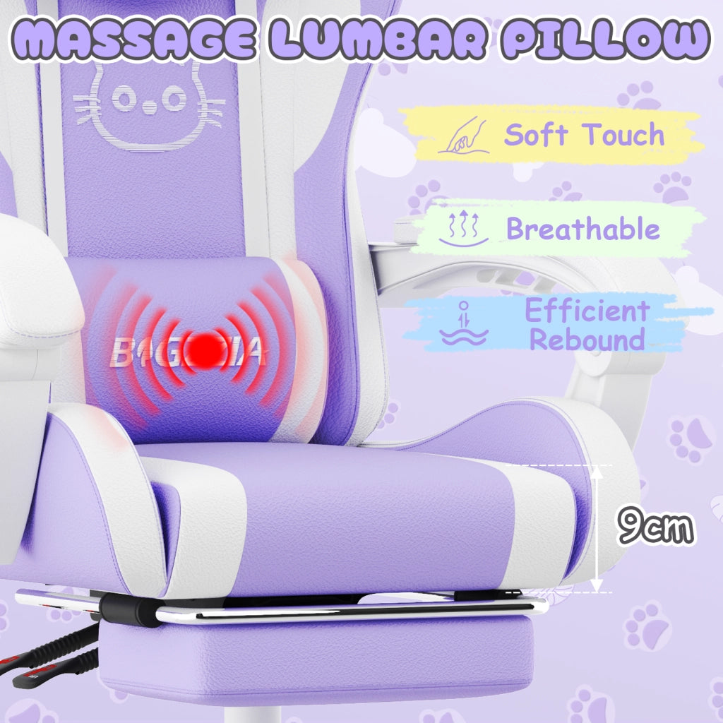 Sedia da gioco per bambini  con poggiapiedi, sedia ergonomica regolabile in altezza