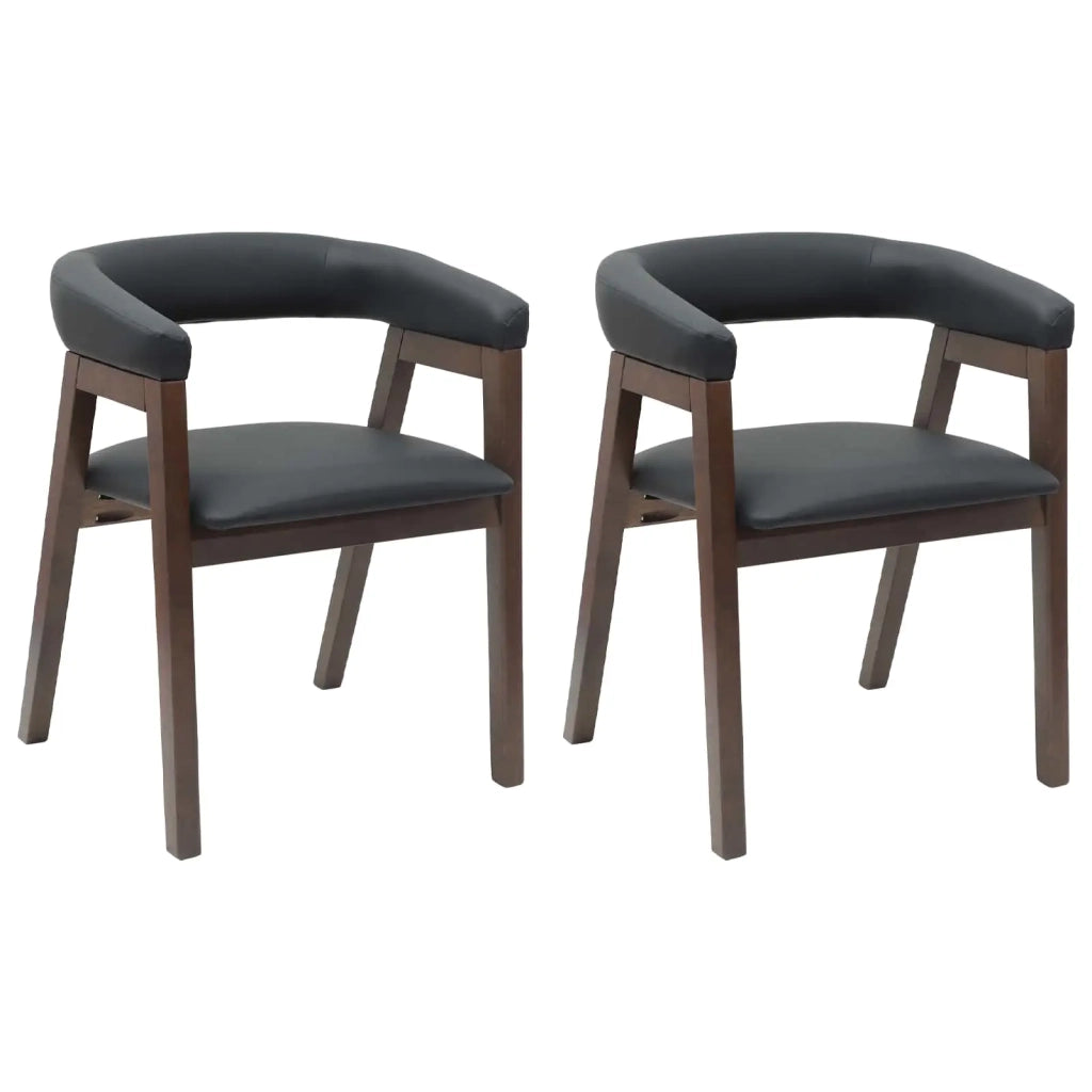 Sedie da pranzo 2 pcs Marrone Chiaro 54 x 57 x 73 cm 42020421