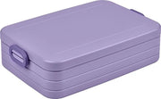 Lunchbox per Pausa Grande - broodtrommel To Go - per 4 panini o 8 panini - box per preparazione pasti - foodbox con divisione interna - resistente al lavastoviglie - 1500 ml - Verde Vivace