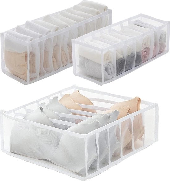 Organizzatore di calze - Organizzatore di sostenitori / Tasca di stoccaggio 3