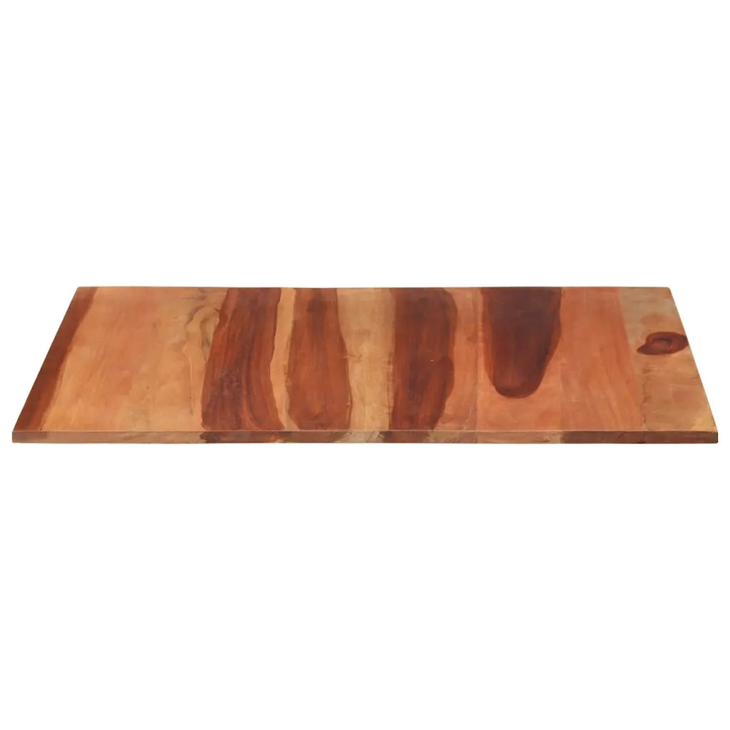 Piano Tavolo in Legno Massello di Acacia 15-16 mm 80x80 cm 285987