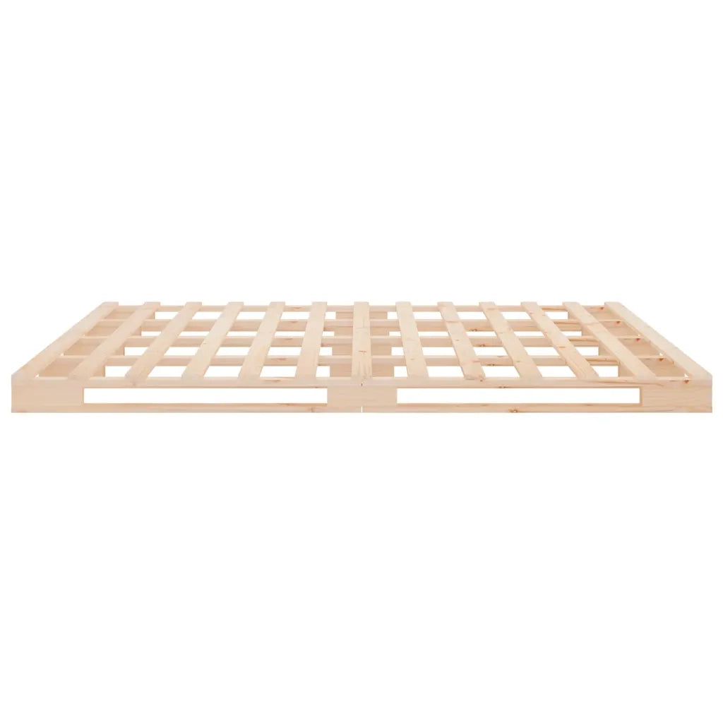 Letto a Pallet 120x190 cm Small Double Legno Massello di Pino