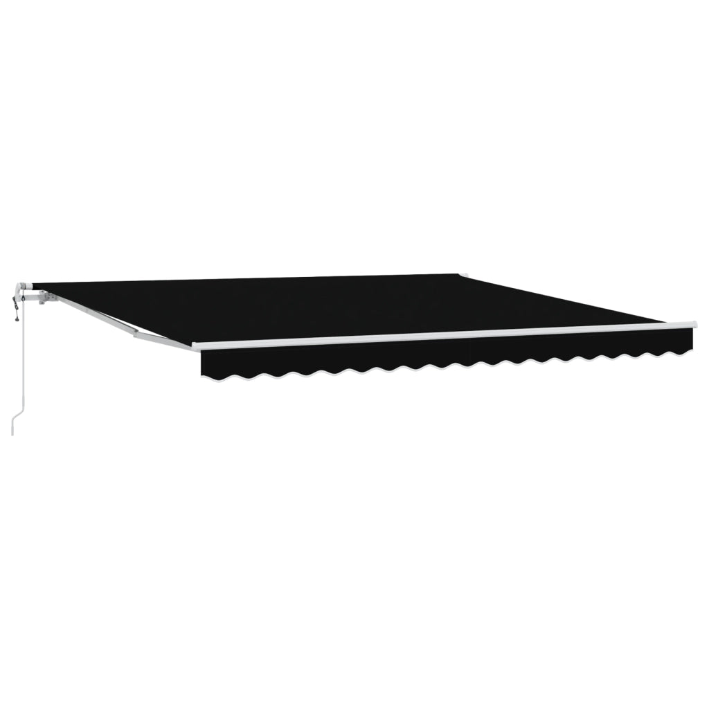 Tenda Retrattile Automatica Nera 400x300 cm