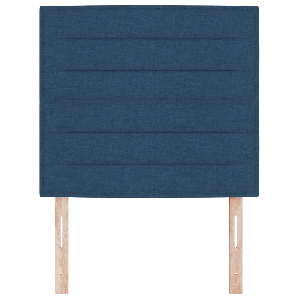 Testiera Design Linee Blu 90 cm Tessuto