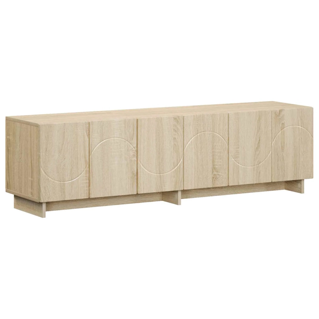 Supporto TV 140 x 34.5 x 40 cm Rovere Sonoma 8011578