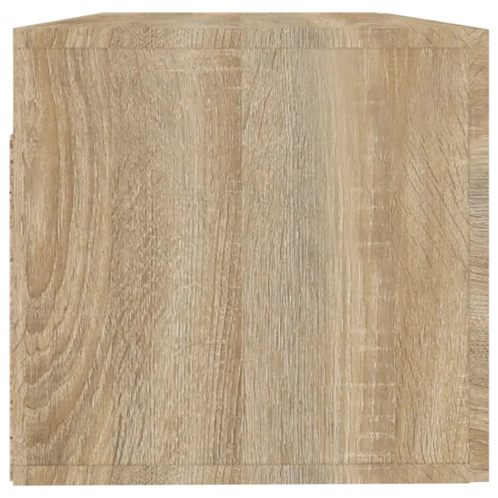 Armadietto a Muro | Mobile Pensile Rovere Sonoma 100x36,5x35 cm Legno Multistrato