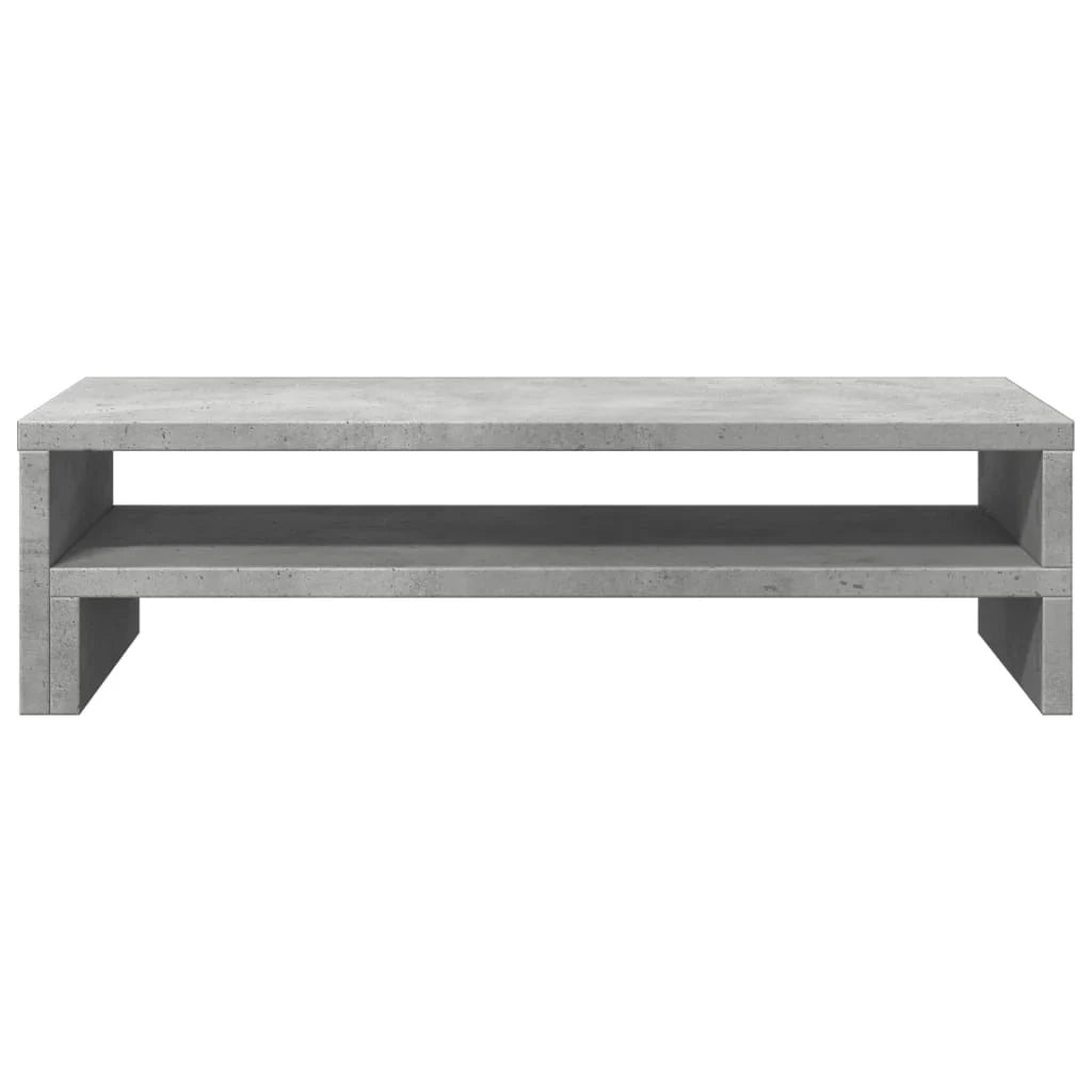 Supporto per monitor mobile da scrivania 54 x 22 x 15 cm legno ingegnerizzato grigio 02_0044891