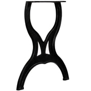 Gambe per Tavolo da Pranzo 2 pz a Forma di X in Ghisa 245432