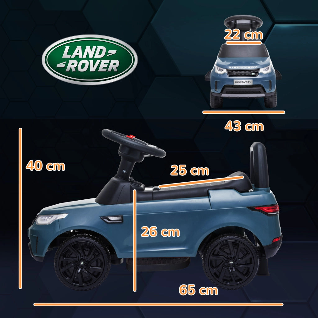 Auto elettrica per bambini Land Rover 6V ¨C zephmum ¨C blu