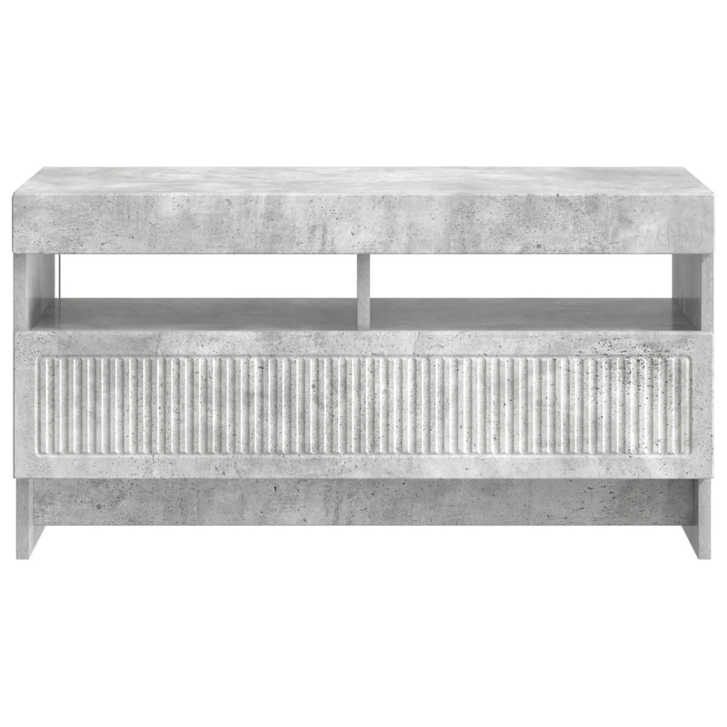 Mobile TV LED Grigio Cemento Legno ingegnerizzato 896118