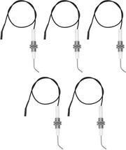 Griglia a gas lunga - Elettrodo per griglia a gas - Accensione elettronica - Flessibile e resistente al calore - Formato M10 - Per accendino a piezo - Adatto per...