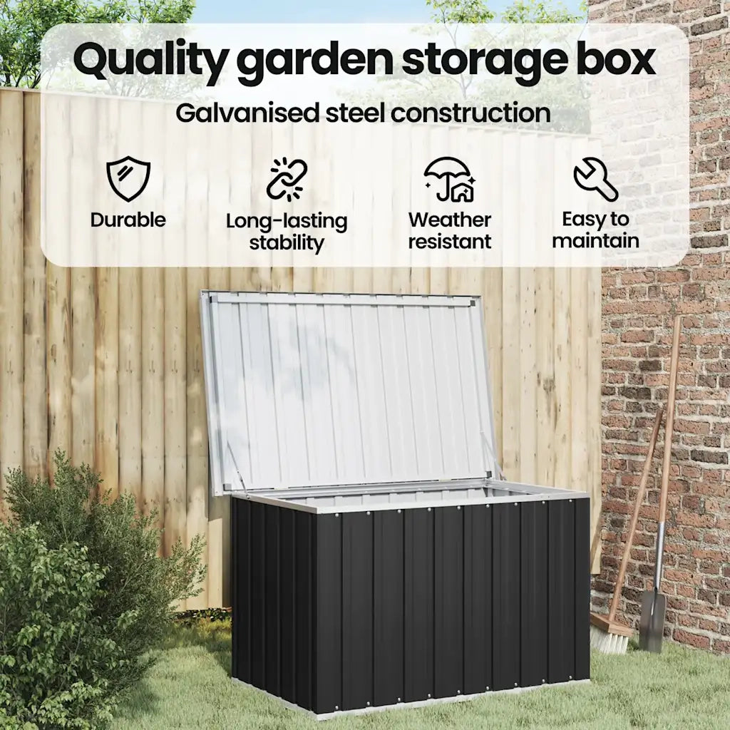 Baule da Giardino Antracite 109x67x65 cm CFW6220152
