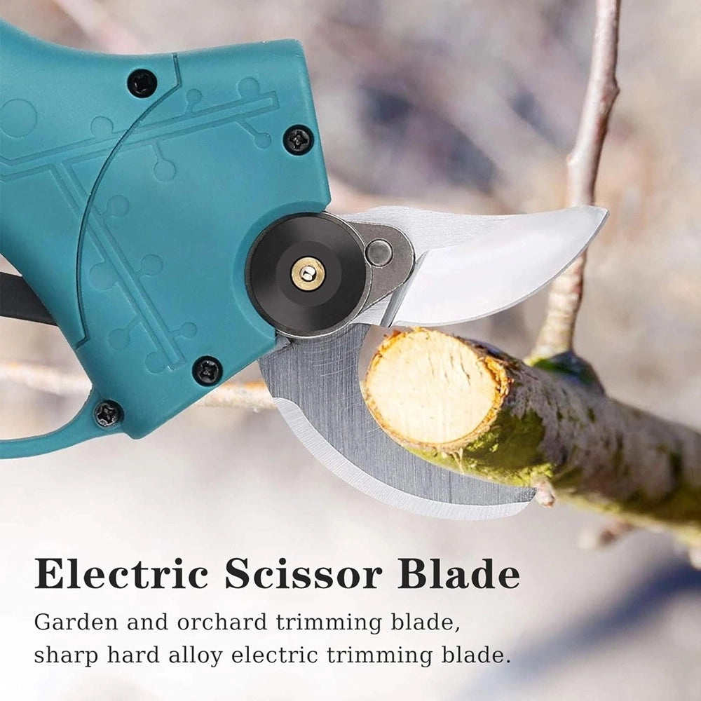 Trade Shop - Lame Di Ricambio Per Cesoie Elettriche 25mm Acciaio Forbici Potatura Lama Fissa Mobile -