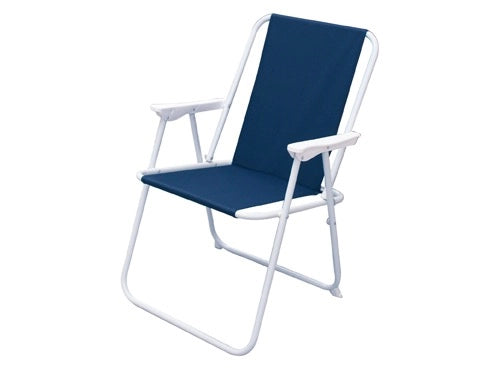 SEDIA DA SPIAGGIA PIEGHEVOLE IN ACCIAIO CAYO LARGO 46X42XH75 CM