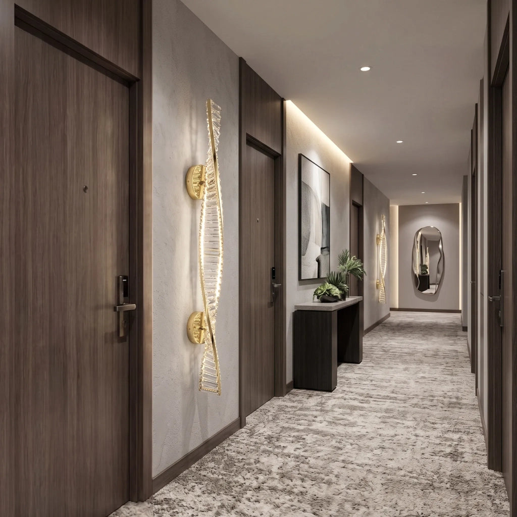 Applique Da Parete Led App1952-w 100cm Gold