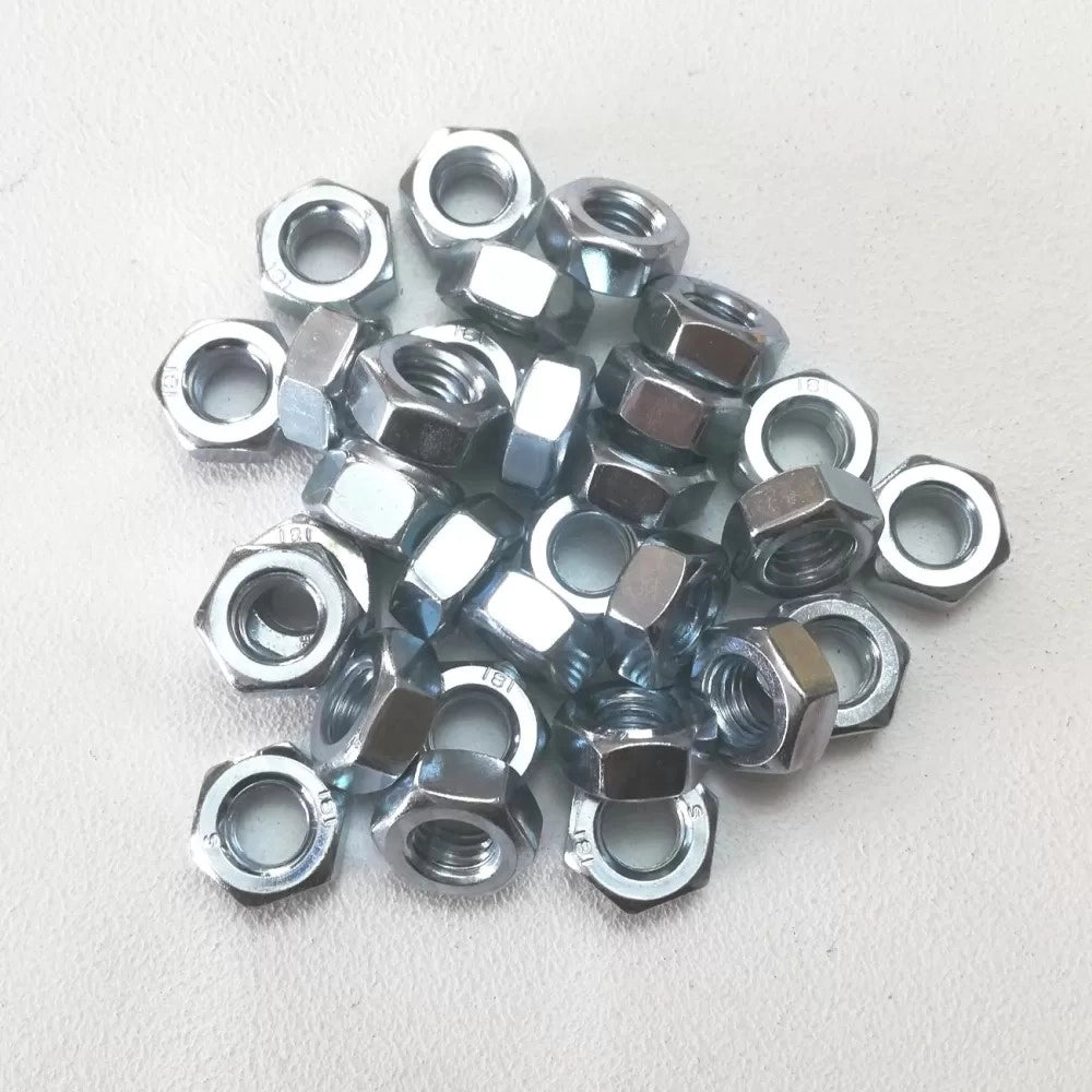 M 5 chiave 8 -100pz dado esagonale zincato passo grosso