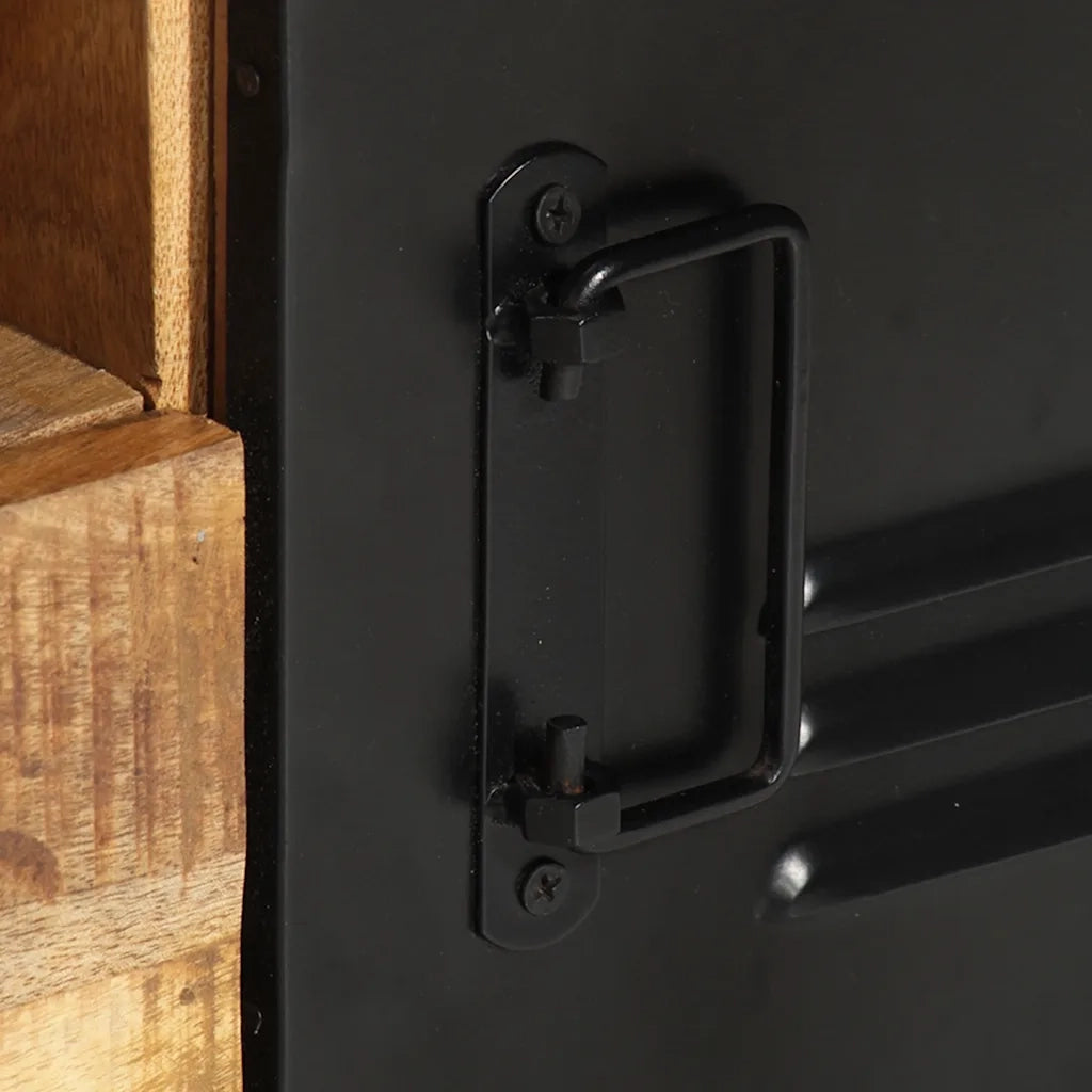 Mobile Porta TV 120x30x40 cm in Legno Massello di Mango cod mxl 14816