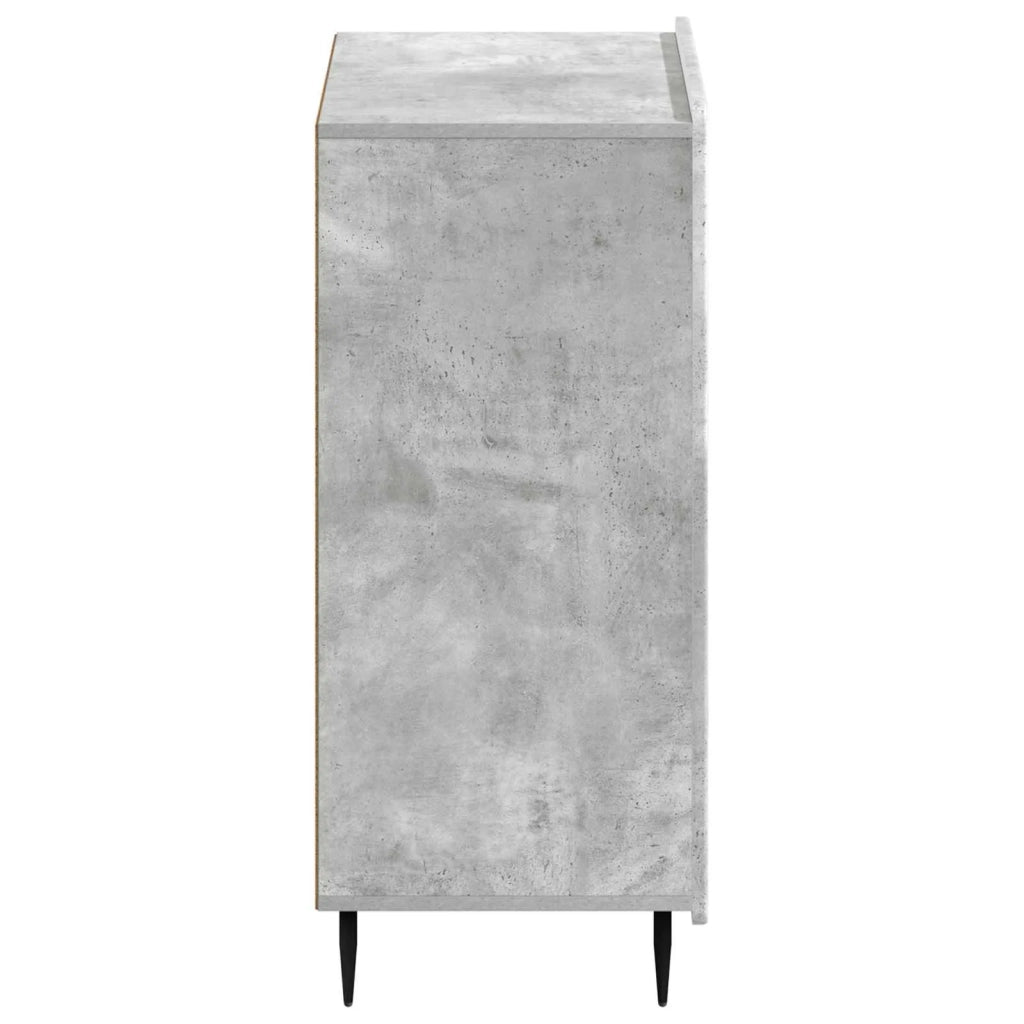 Mobile per scarpe ZWOLLE 59,5 x 39,5 x 91,5 cm Grigio Cemento 896428