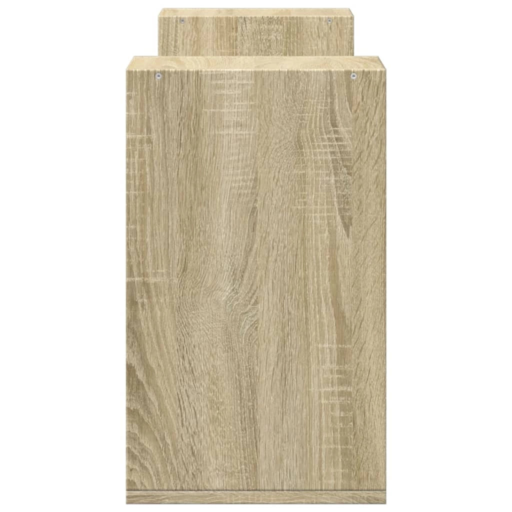 Mobile TV multimediale scaffale TV credenza mobile TV sala da pranzo soggiorno camera da letto 2 pezzi rovere Sonoma 75 x 30 x 50 cm legno ingegnerizzato marrone 02_0028618