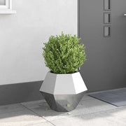Fioriera Argento 50 x 50 x 40 cm Acciaio zincato 884062