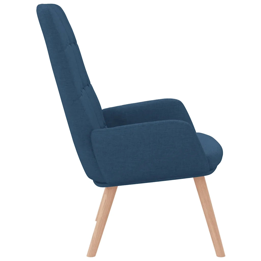 Sedia Relax Blu in Tessuto 4102646