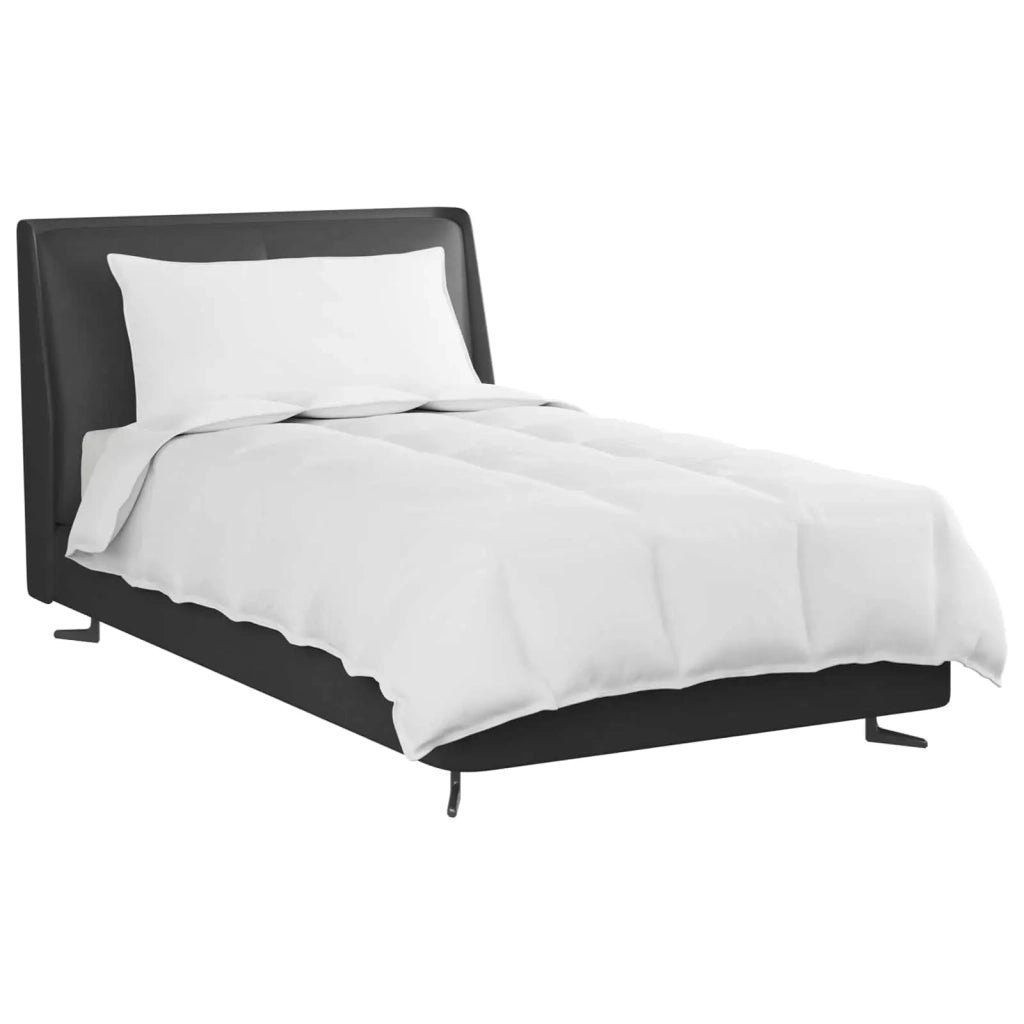 Duvet 2-in-1 con cuscino 2 pcs Bianco Piuma d'anatra 3376356