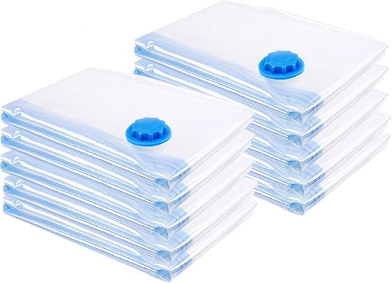 12x Sacchi a vuoto Sacchi a vuoto per bagno - Sacchi a vuoto 80x100cm