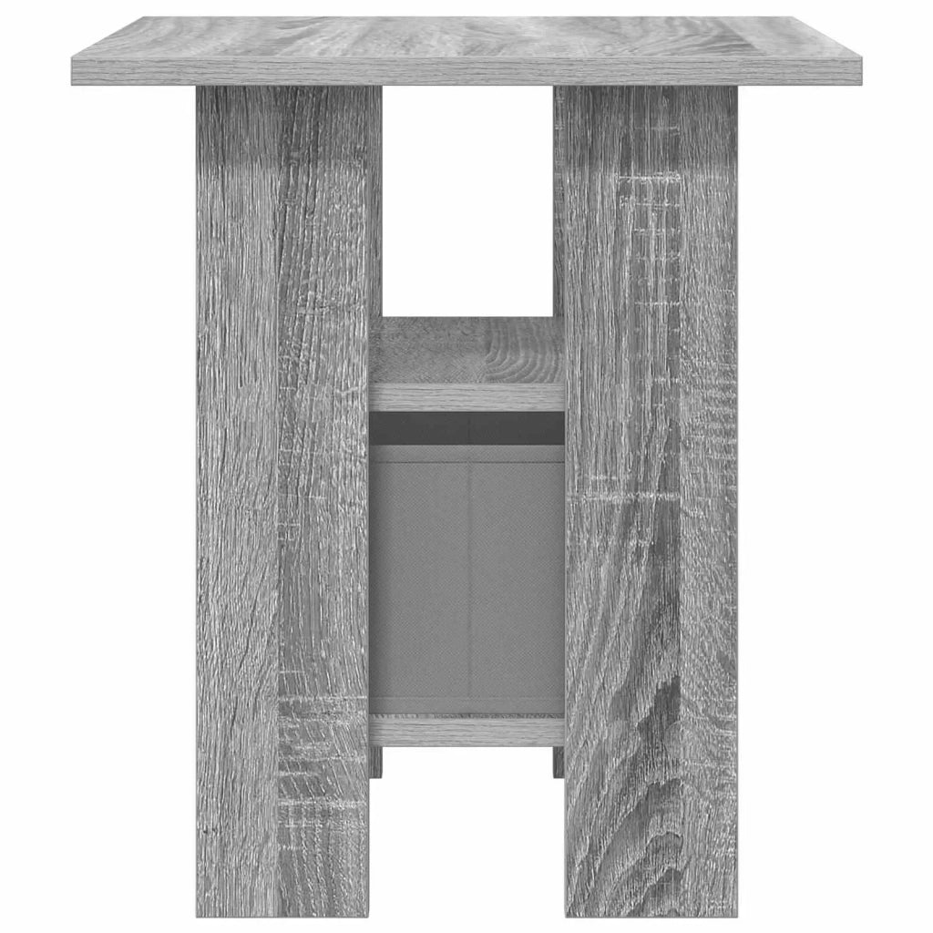 Comodino Grigio Sonoma 41 x 40 x 45 cm Legno multistrato
