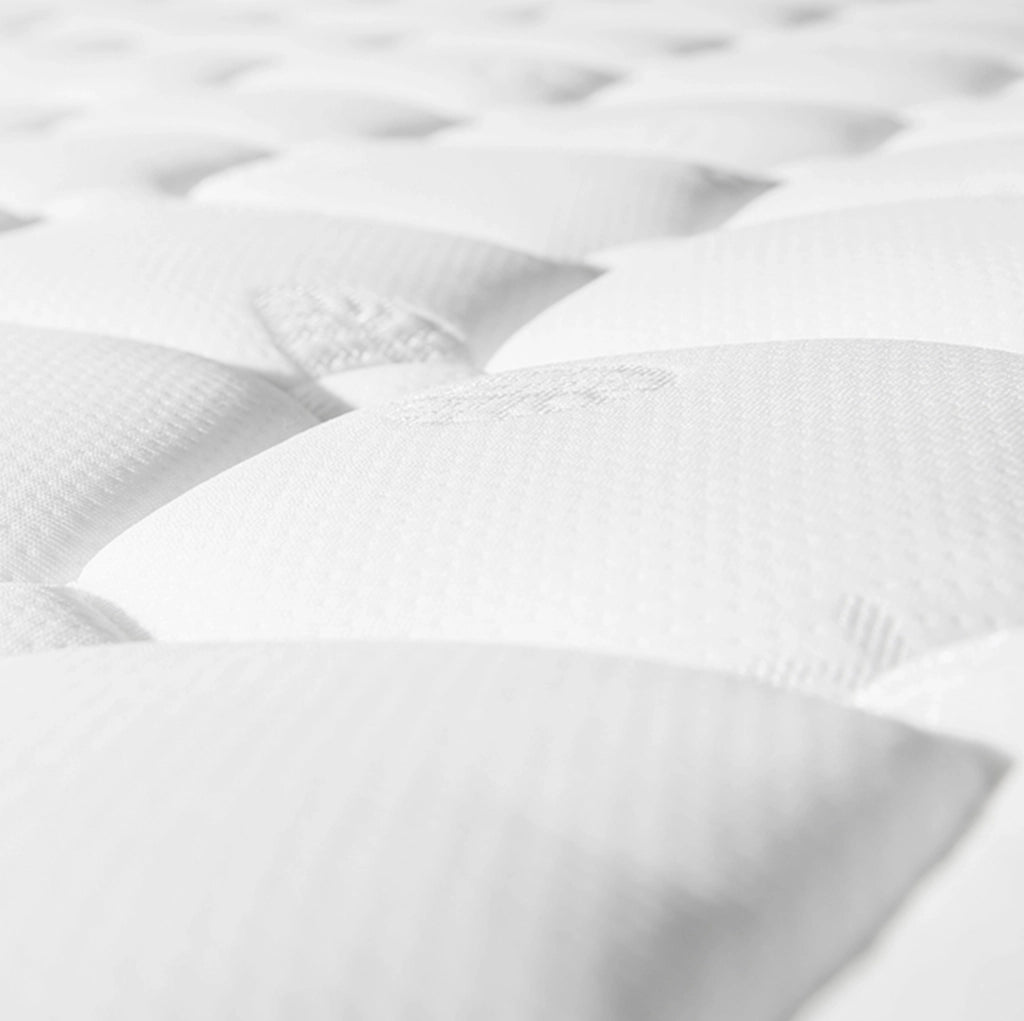 Letto matrimoniale contenitore 160x200 cm con testiera regolabile; USB/Type-C e materasso; lino beige