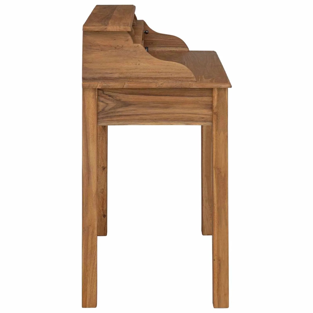 Scrivania Naturale 89,5 x 49,5 x 100 cm Legno di teak solido 42024254