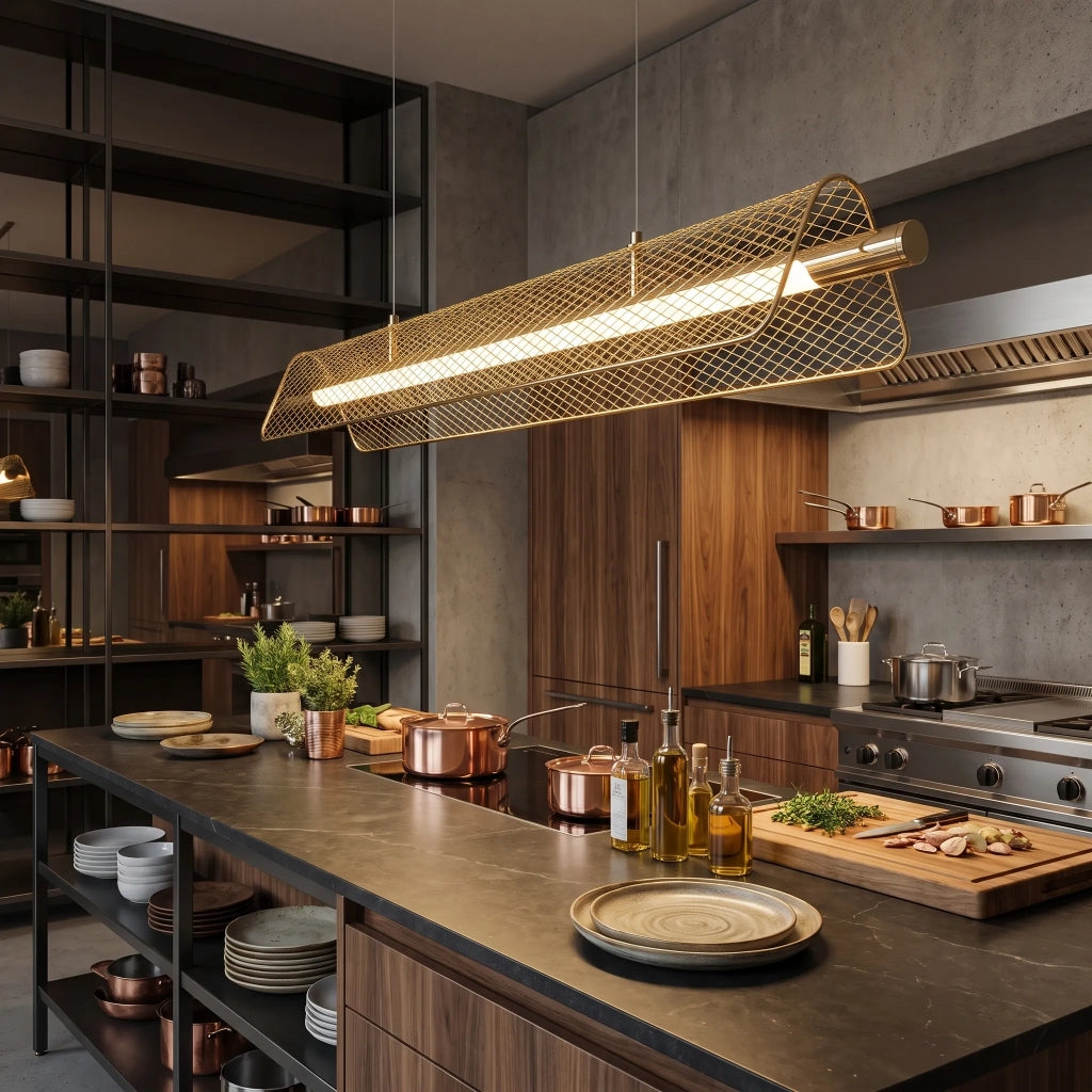 Lampada A Sospensione Da Soffitto A Led App1943-cp Gold
