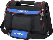 Gabbia per strumenti 40 x 21 x 29 cm, trasportino robusto in 600D poliestere, cassetta di montaggio apribile con maniglia portatile, fondo in plastica impermeabile e cinturino a spalla regolabile