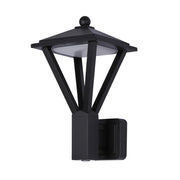 Applique esterna conica LED 15W 3000K nera IP54 Italux