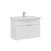 Mobile lavabo "Purus 80" - 80 x 50 x 58 cm - Bianco