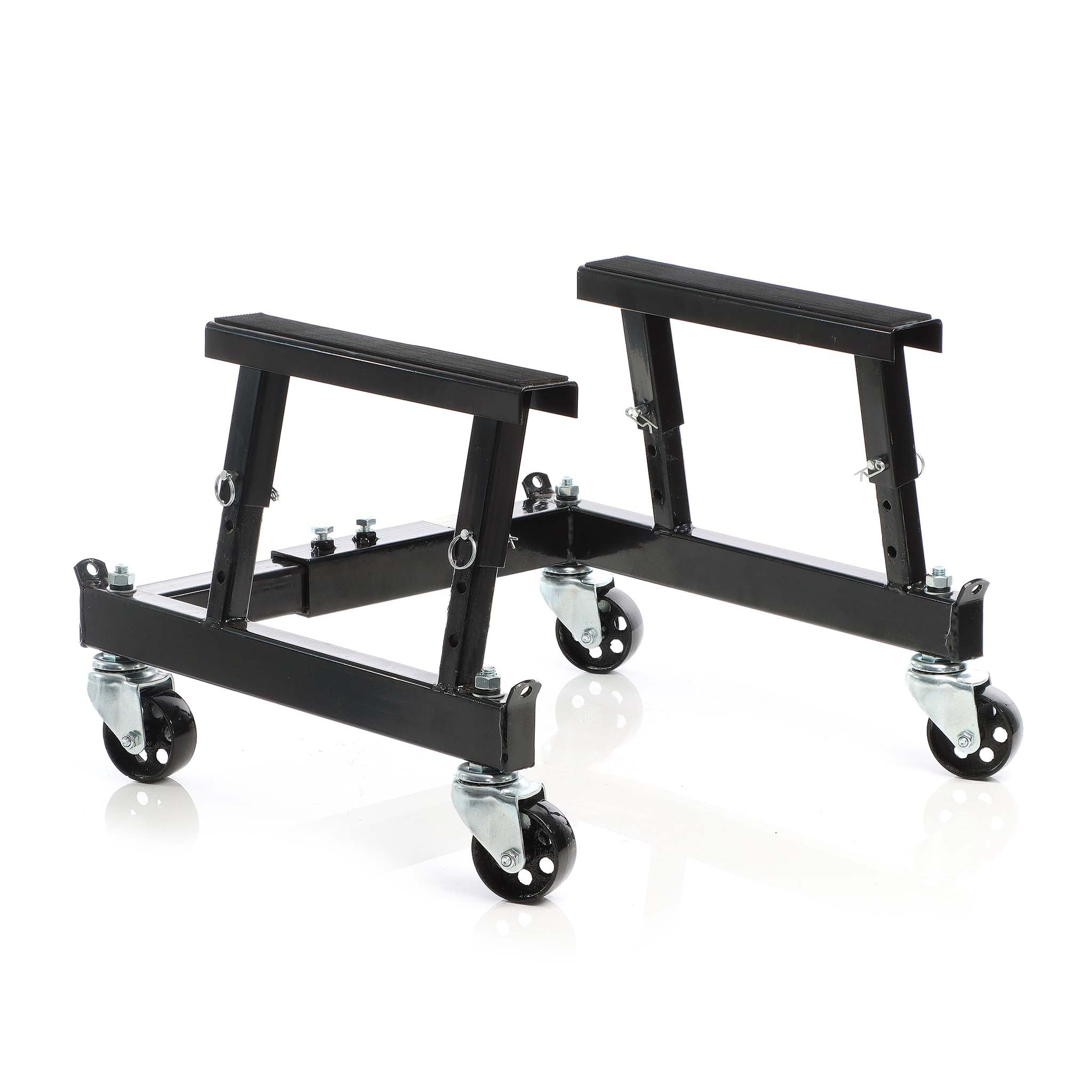 Cavalletto alzamoto a rotelle, max 680 kg, per moto e Quad