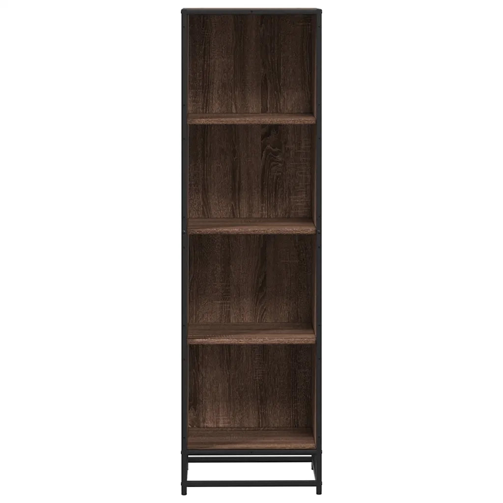 Libreria Rovere Marrone 40x35x139 cm in Legno Multistrato